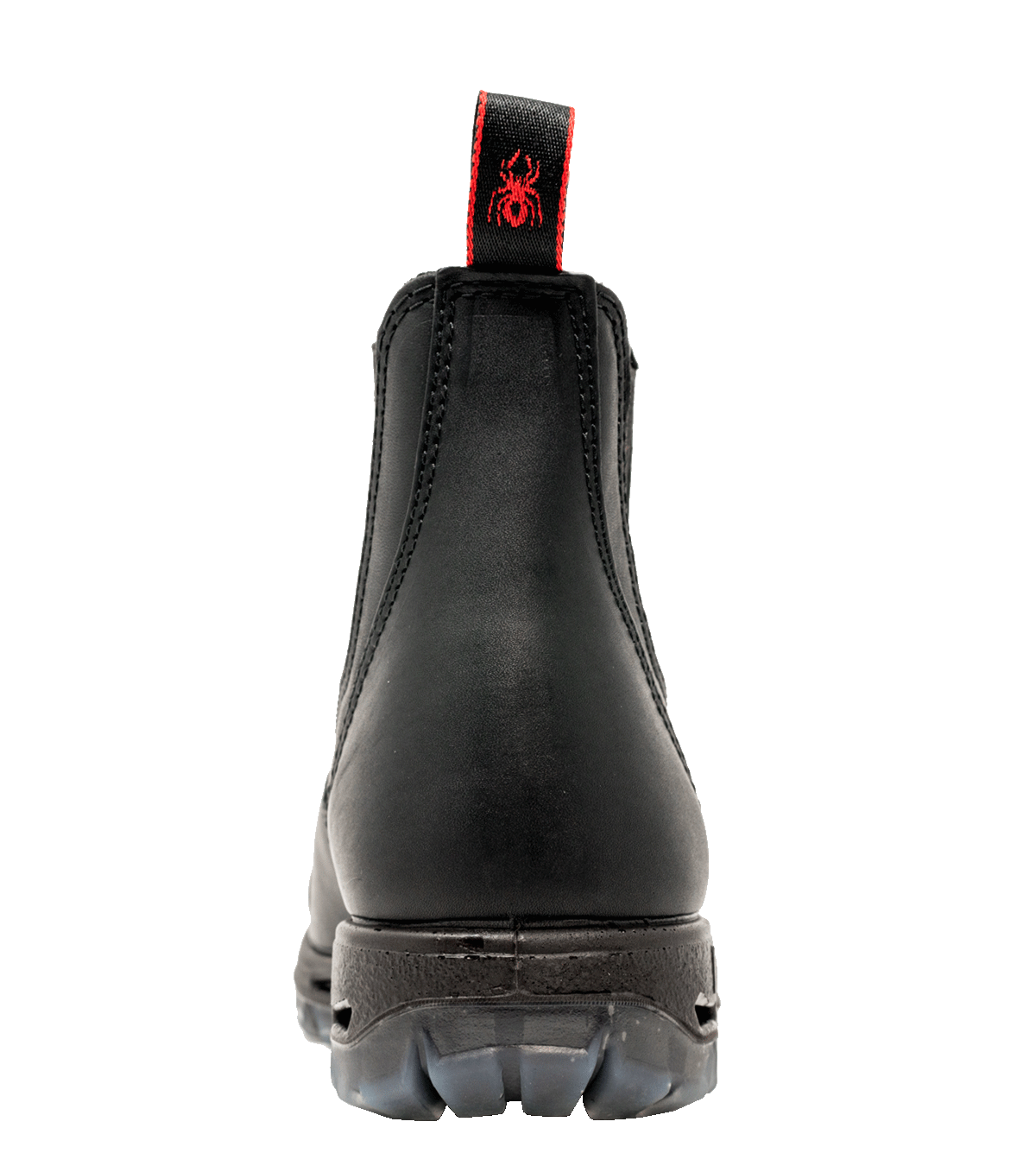 Redback Easy Escape USBBK Elastic Sided Steel Toe Leather Safety Boots Black Ship From Australia