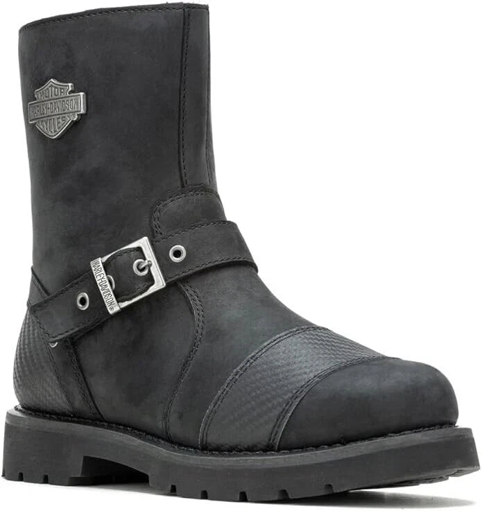 Hardley Davidson Men's Westomont Side Zip 8" Mortorcycle Boots