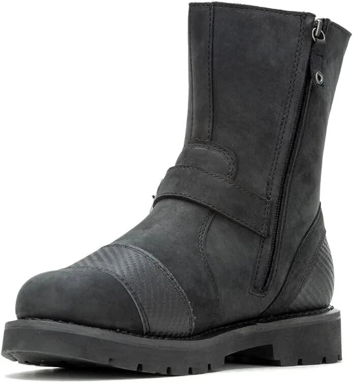 Hardley Davidson Men's Westomont Side Zip 8" Mortorcycle Boots