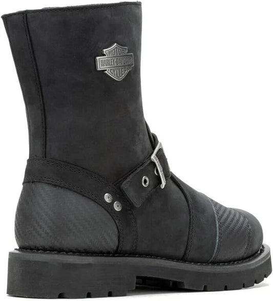 Hardley Davidson Men's Westomont Side Zip 8" Mortorcycle Boots