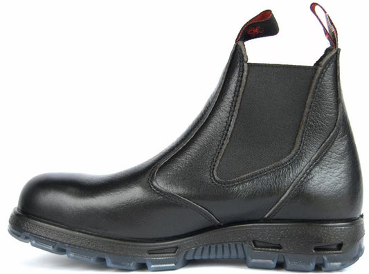 Redback Bobcat USBBL Elastic Sided Steel Toe Safety Work Boots Leather Ship From Australia