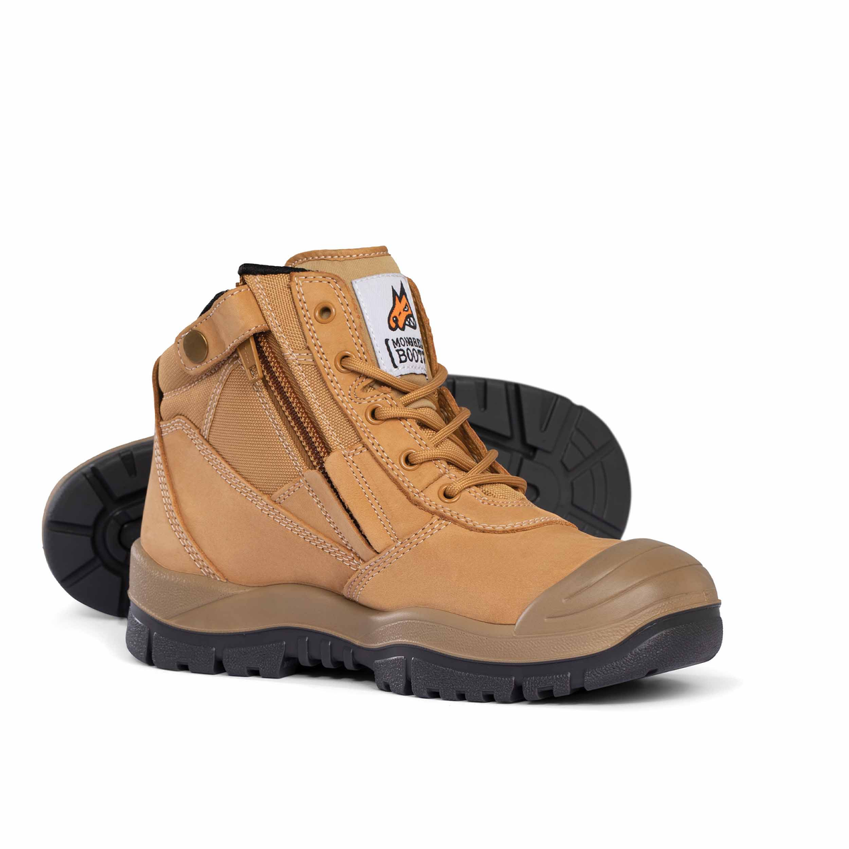 Mongrel 461 High Leg Zip sider Boot W/ Scuff Cap 3 Colour
