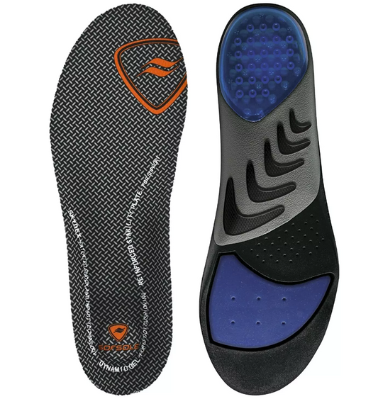 2 Pairs Sof Sole Men's Airr Orthotic Performance Insoles Replacement Insert