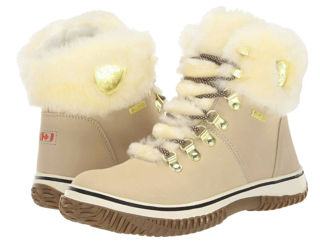 Pajar Women's Galat Winter Waterproof Boots Sand