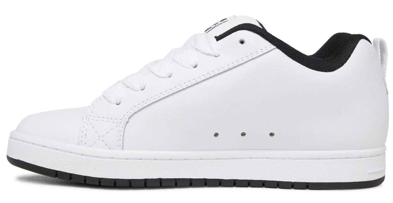 DC Shoes Men's Court Graffik Skateboarding Sneaker Low 300539 WLK UP TO 18US