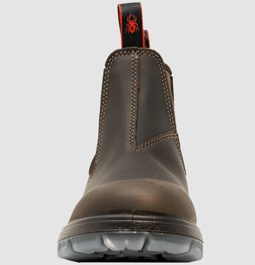 Redback UNPU Bobcat Soft Toe Work Boots –Brown UK Sizing