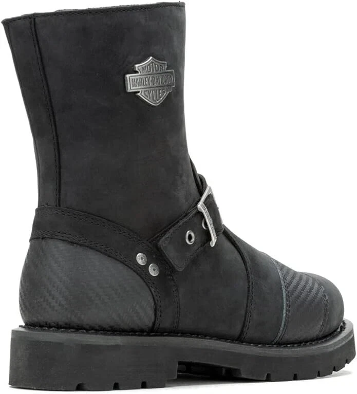 Harley Davidson Men's Westomont Side Zip 8" Motorcycle Boots