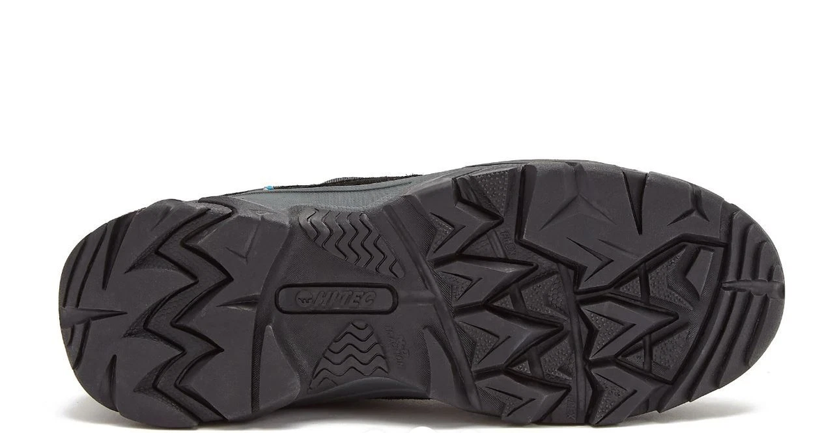 Hi-Tec Men's Ravus Mid Waterproof Lightweight Hiking Boots 80007M-T Black/Grey/Taupe