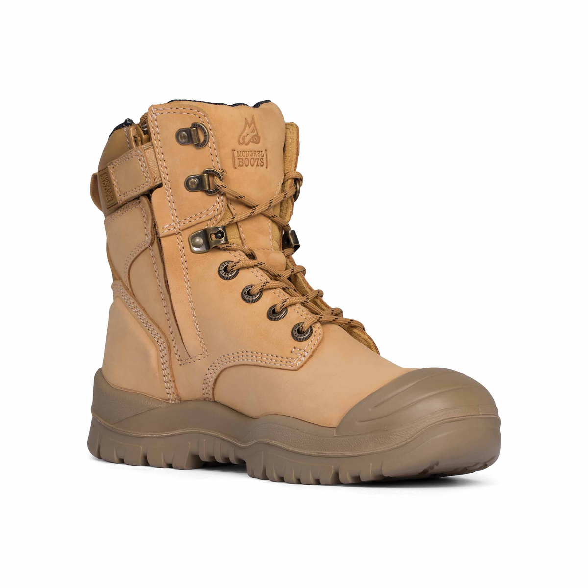 Mongrel 561 High Leg Zip sider Boot W/ Scuff Cap 3 Colour