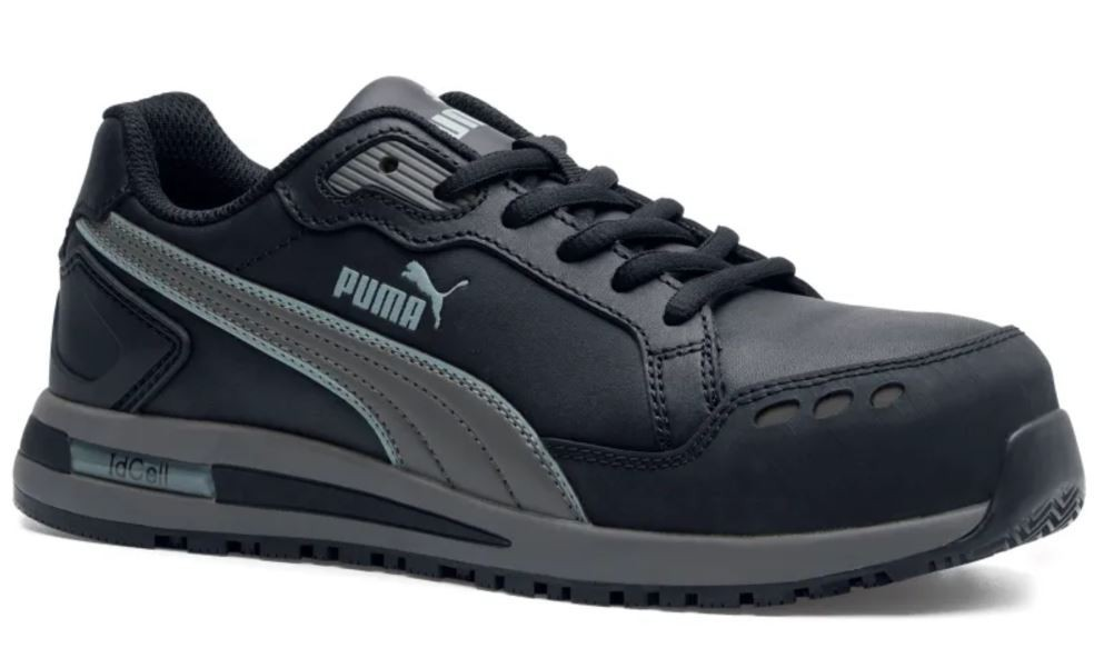 Puma Men's Airtwist Low Composite Toe Safety  Leather Shoes Sneaker 643725