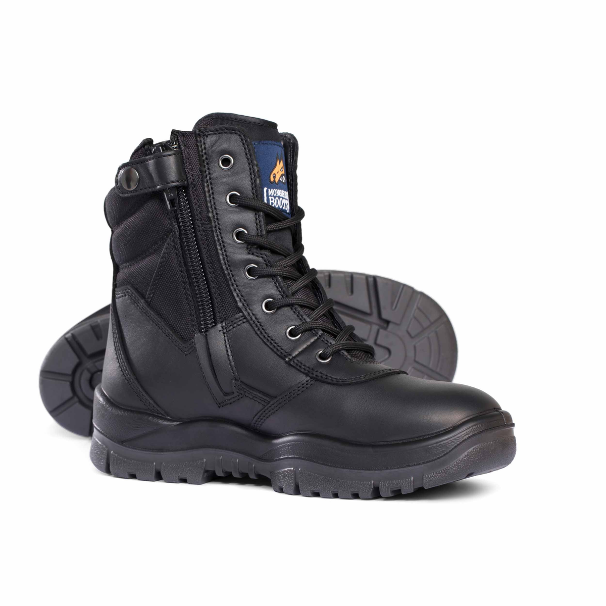 Mongrel 251 High Leg Zip sider Boot 3 Colour