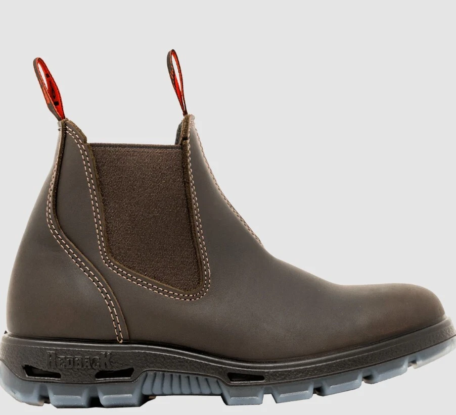 Redback UNPU Bobcat Soft Toe Work Boots –Brown UK Sizing