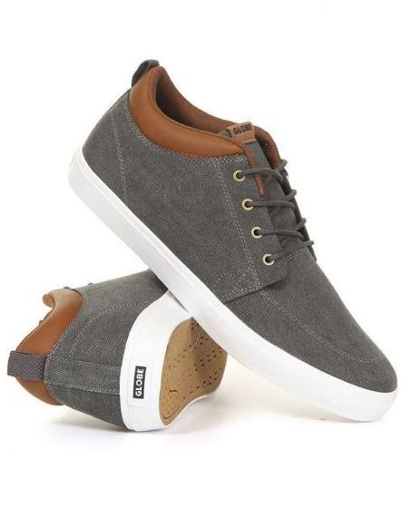 Globe GS Chukka Skate Shoes Mens Low Top Lace Up Round Toe Battleship