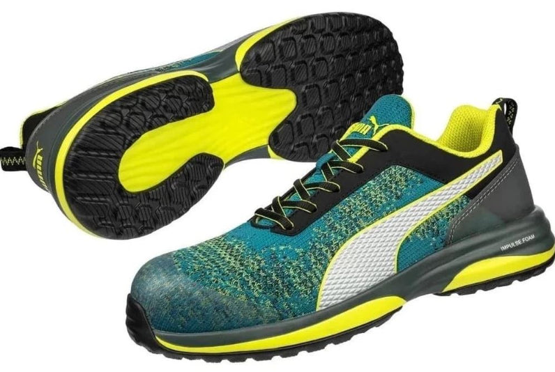 PUMA Unisex Charge Low Safety Toe ESD Work Safety Athletic Shoe Sneaker RRP$170