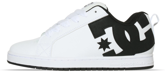 DC Shoes Men's Court Graffik Skateboarding Sneaker Low 300539 WLK UP TO 18US