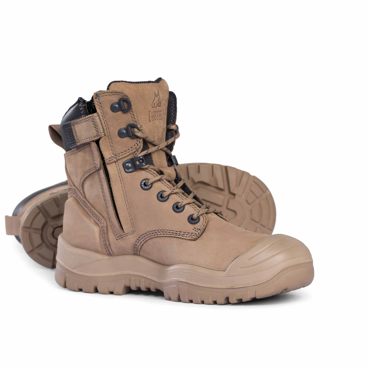 Mongrel 561 High Leg Zip sider Boot W/ Scuff Cap 3 Colour