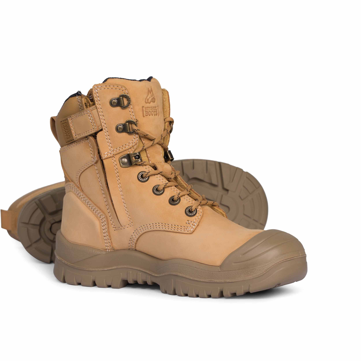 Mongrel 561 High Leg Zip sider Boot W/ Scuff Cap 3 Colour