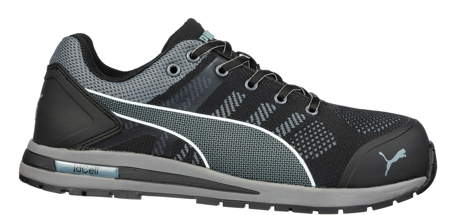 Puma Men's Elevate Knit Low Composite Toe Safety Shoes Sneaker 643160
